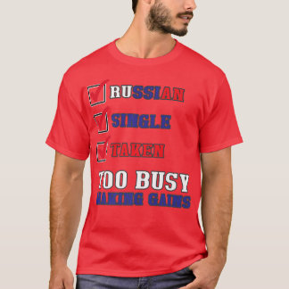 Camiseta Sarcástica bandera rusa del gimnasio ruso 
