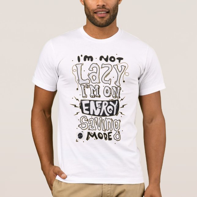 Camiseta Sarcástica, Camiseta Divertida (Anverso)