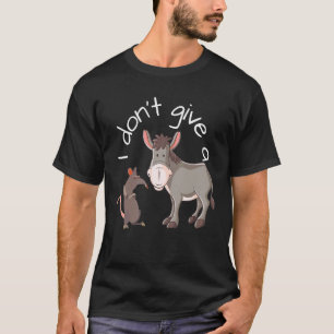 Camiseta Sarcástica I Donu2019t dar un trasero de mula de r