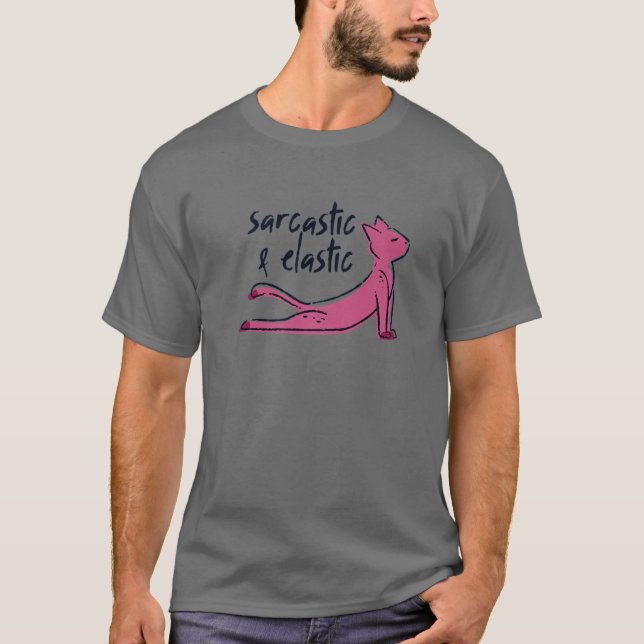 Camiseta Sarcástico (Anverso)