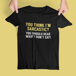 Camiseta Sarcástico