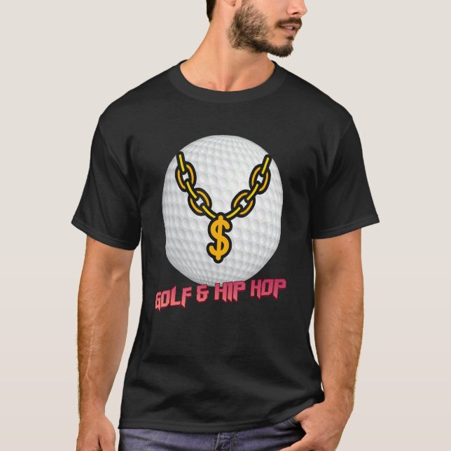 Camiseta Sarcástico de Golf y Hip Hop (Anverso)
