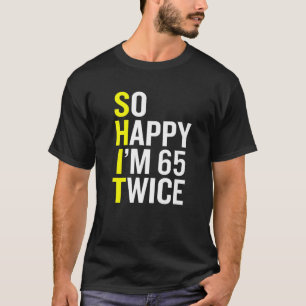Camiseta Sarcástico Día B De 65 Años Funny Día 65 Ga De Cum