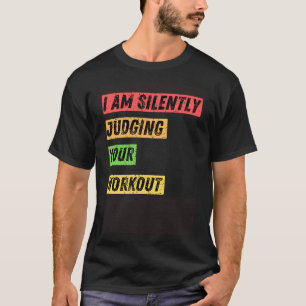 Camiseta Sarcástico estoy juzgando silenciosamente tu cita
