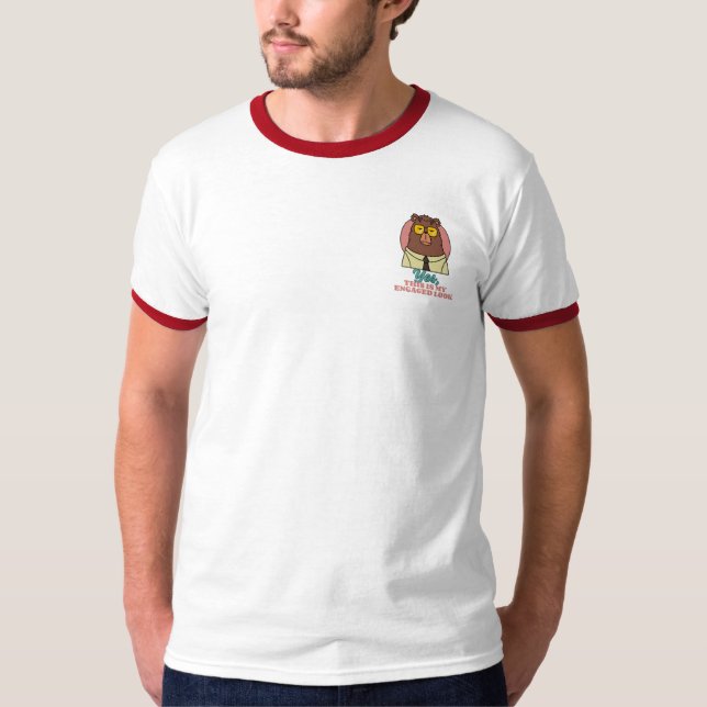 Camiseta Sarcastische Beer - Tshirt rood (Anverso)