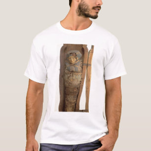 Camiseta Sarcófago y cuerpo mummified de Psametik I (664-