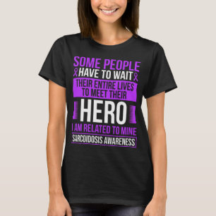 Camiseta Sarcoidosis Cinta Sarcoidosis Sobreviviente Guerre