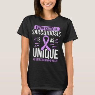 Camiseta Sarcoidosis Conciencia Mes Día Sobreviviente Guer