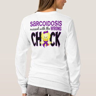 Camiseta Sarcoidosis ensuciada con el polluelo incorrecto
