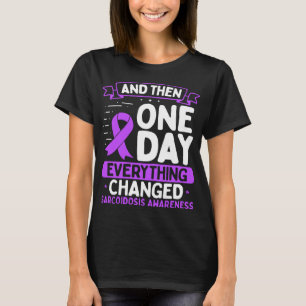 Camiseta Sarcoidosis Sensibilización Guerrero Sobrevivient