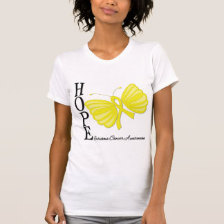 Camiseta Sarcoma de la mariposa de la esperanza
