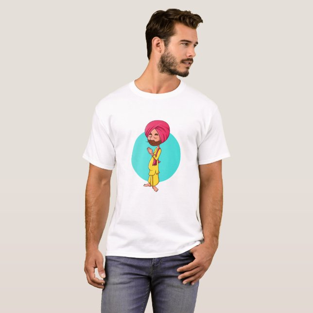 Camiseta Sardar Ji (Anverso completo)