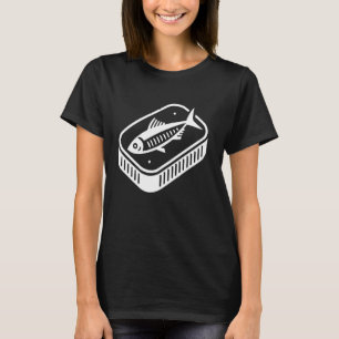 Camiseta Sardina en lata Sardinas Pescado