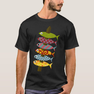 Camiseta Sardinas de fantasía escupen