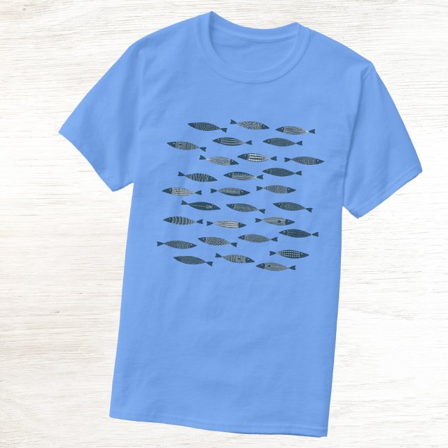 Camiseta Sardinas Divertidas Peces (Subido por el creador)