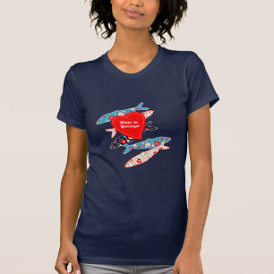 Camiseta Sardinas hechas en Portugal