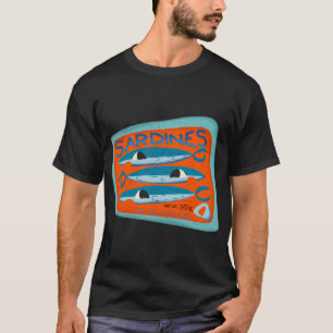 Camiseta Sardinas Retro