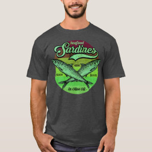 Camiseta Sardinas vintage