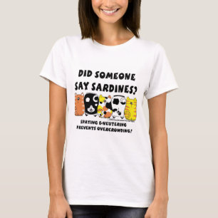 Camiseta Sardine Cats