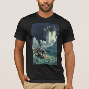 Camiseta Sargazo Mar Grim Reaper y Hundimiento de Titanic
