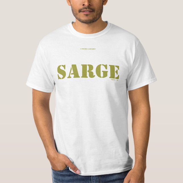 CAMISETA SARGE (Anverso)