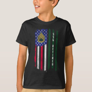 Camiseta Sargento de estado mayor de E-6 retirado Ssg Bande