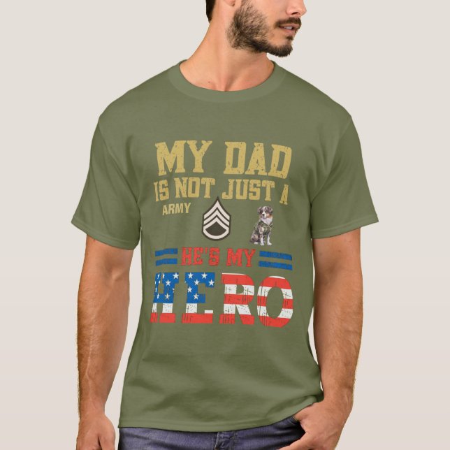 Camiseta Sargento de Gabinete Australiano Papá (Anverso)