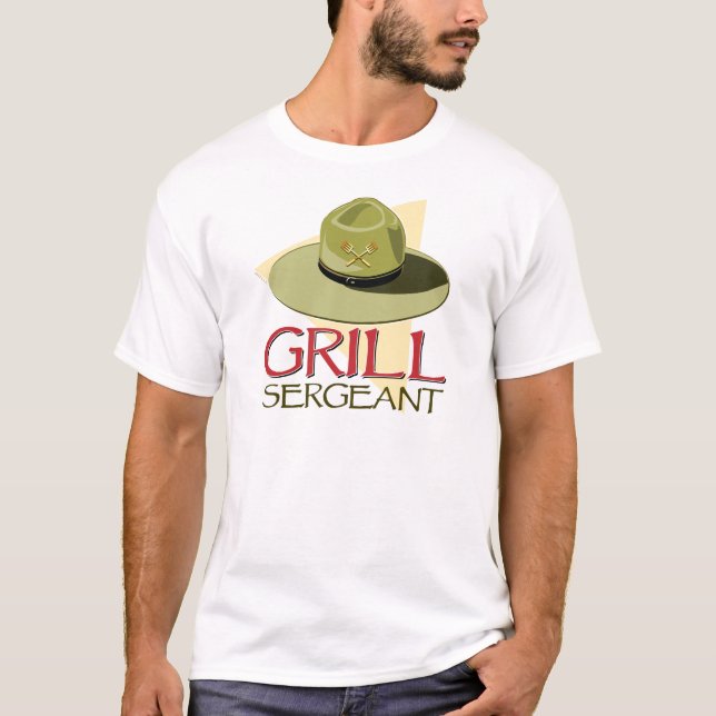 Camiseta Sargento de la parrilla (Anverso)