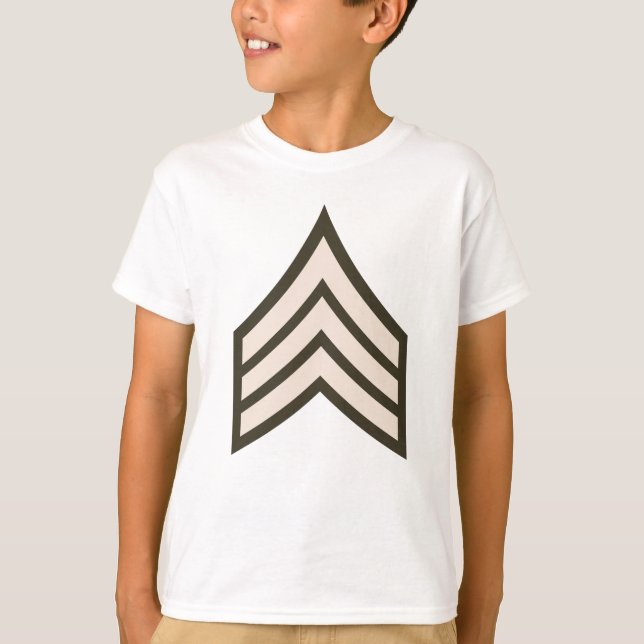 Camiseta Sargento del ejército (Anverso)