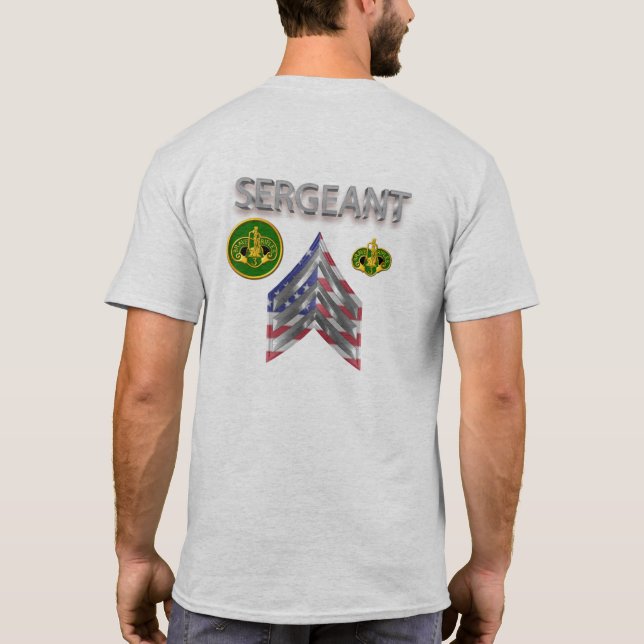 Camiseta Sargento del Regimiento de Caballería Armado 3 (Reverso)