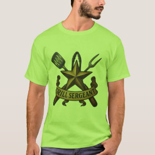 Camiseta Sargento Grill BBQ Badge T-Shirt