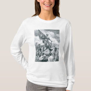 Camiseta Sargento Jasper en la batalla del fuerte Moultrie