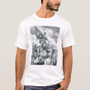 Camiseta Sargento Jasper en la batalla del fuerte Moultrie