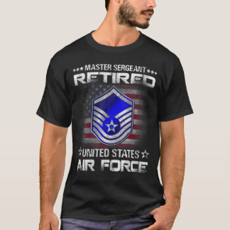 Camiseta Sargento mayor de sexo femenino retirado de la fue