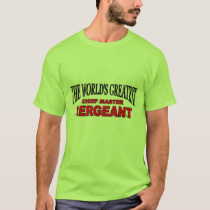 Camiseta Sargento mayor más grande del mundo el principal