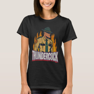 Camiseta Sargento Oficial Cius Thunder Bodycam Meme Diverti