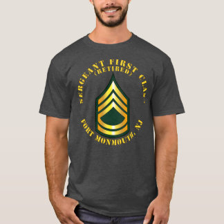 Camiseta Sargento Primera Clase S Retirado Fort Monmouth NJ