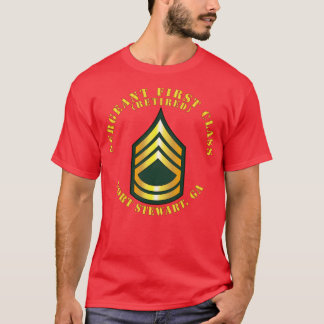 Camiseta Sargento Primera Clase S Retirado Fort Stewart GA