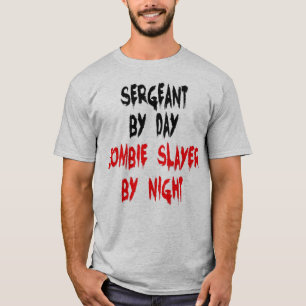 Camiseta Sargento Zombie Chiste