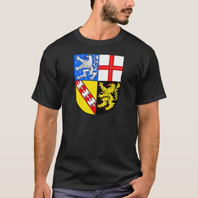 Camiseta Sarre escudo de armas (Anverso)