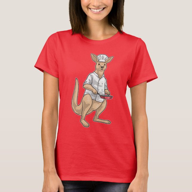 Camiseta Sartén de cocina Kangaroo (Anverso)