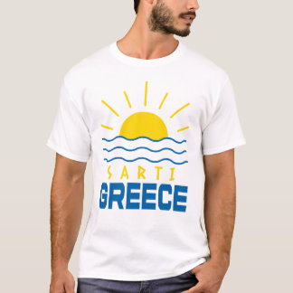 Camiseta Sarti Grecia Sunshine and Sea's White