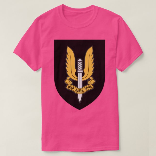 Camiseta SAS británicas 2 (Diseño del anverso)