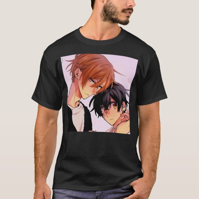 Camiseta Sasaki Y Miyano Manga Art (Anverso)