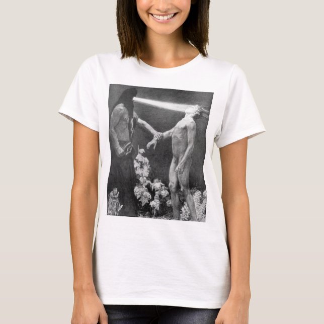 Camiseta Sascha Schneider - Hipnosis Culto Alemán Vintage (Anverso)