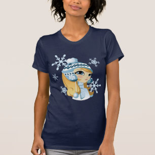 Camiseta ¡Sasha el conejito de la nieve!