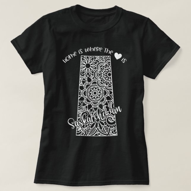 Camiseta Saskatchewan (Diseño del anverso)