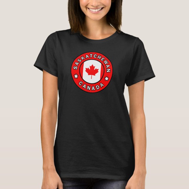 Camiseta Saskatchewan Canada (Anverso)