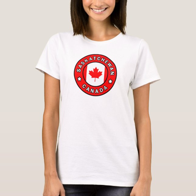 Camiseta Saskatchewan Canada (Anverso)