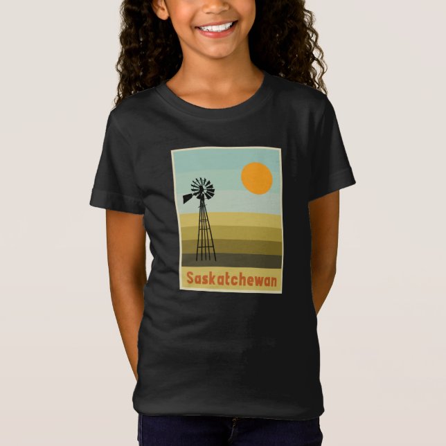 Camiseta Saskatchewan Canadá (Anverso)